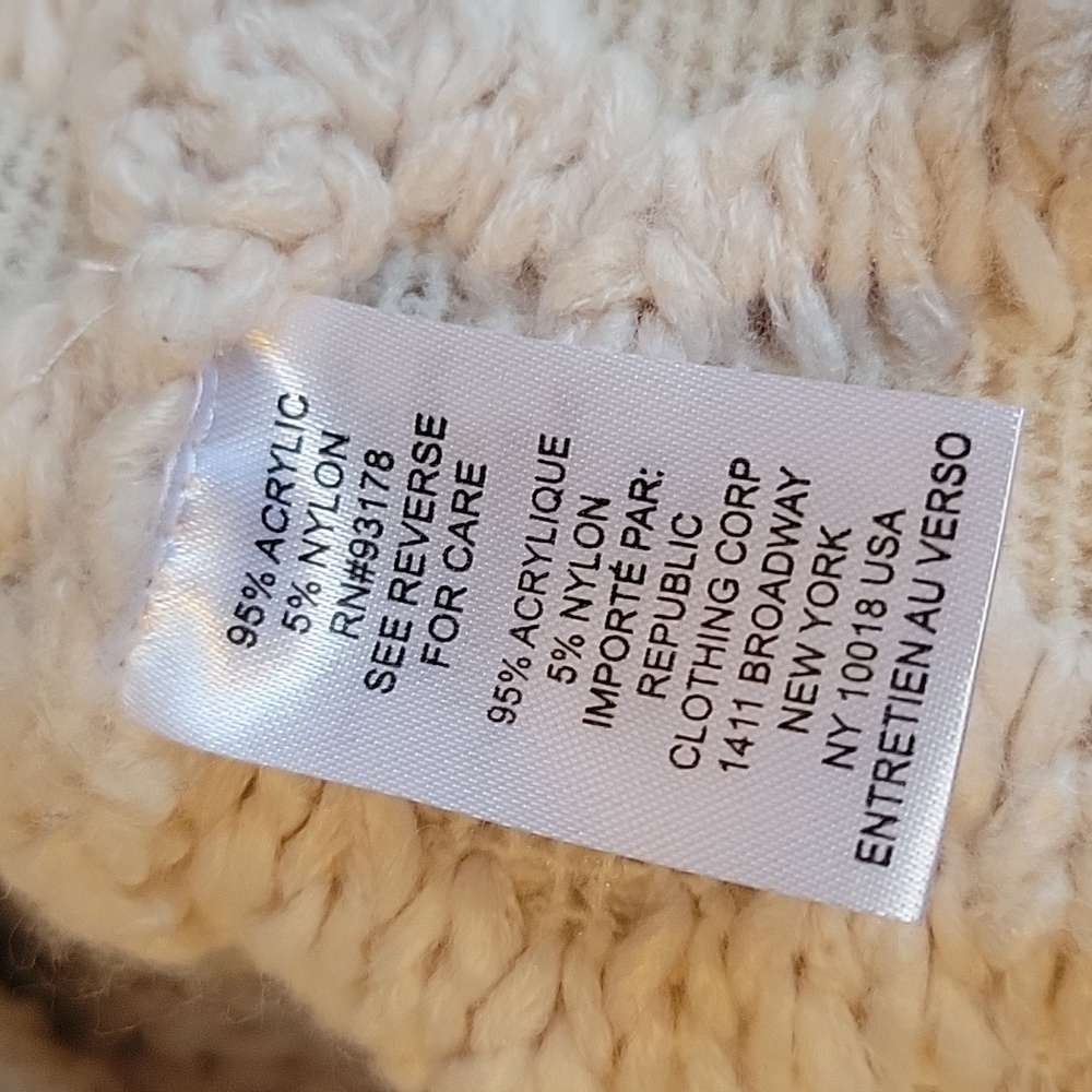 INDUSTRY Fair Isle Chunky Knit Sweater - Picture 7 of 8